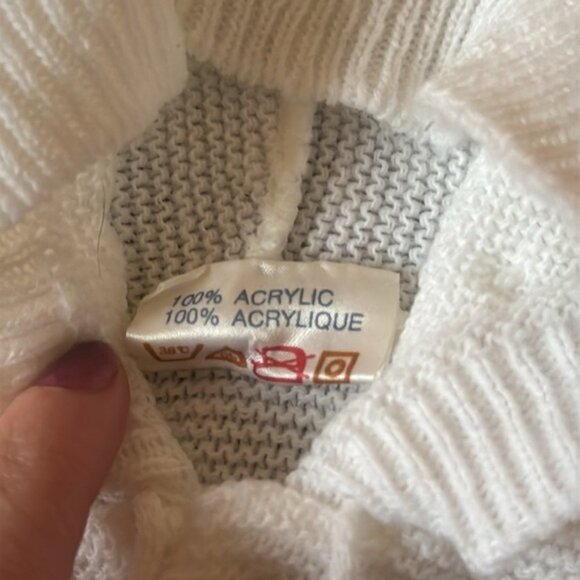 Vintage Hudson’s Bay The Bay Baby Knitted One Piece Sleeper 6-9 Months - Picture 3 of 9